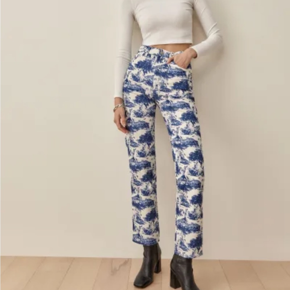Pastoral High Rise Straight Jean